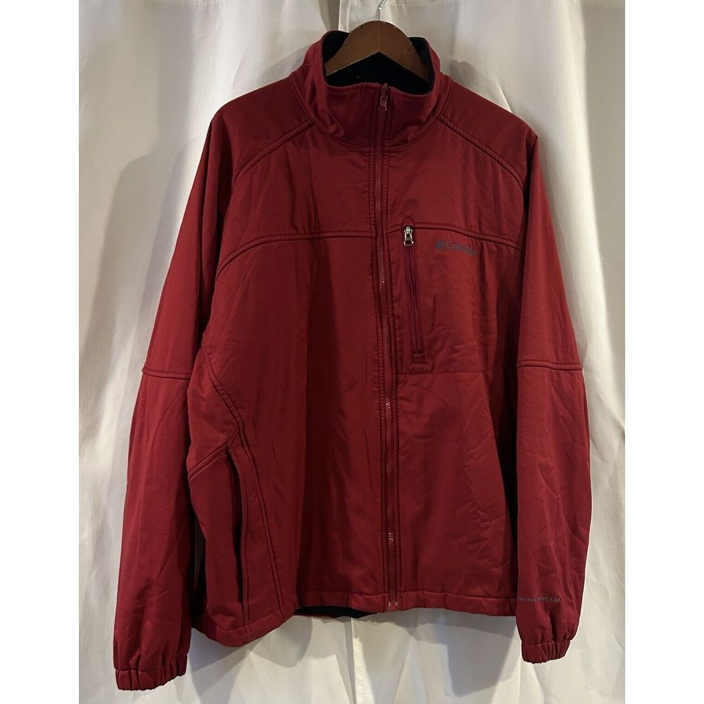 Columbia Interchange‎ Omni Shield Red Jacket Size 2XL